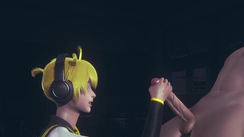 Yaoitube: Vocaloid Yaoi femboy - Len sega in classe