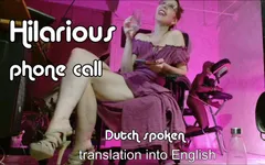 Mistressonline on the Telephone Humiliation a Slave