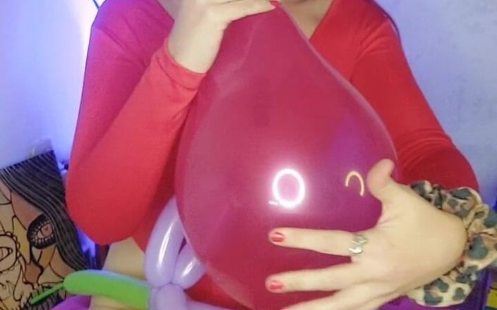 Tu Gauchita Argentina: Patronun ofisinde balonlarımla eğleniyorum!! Bölüm 1