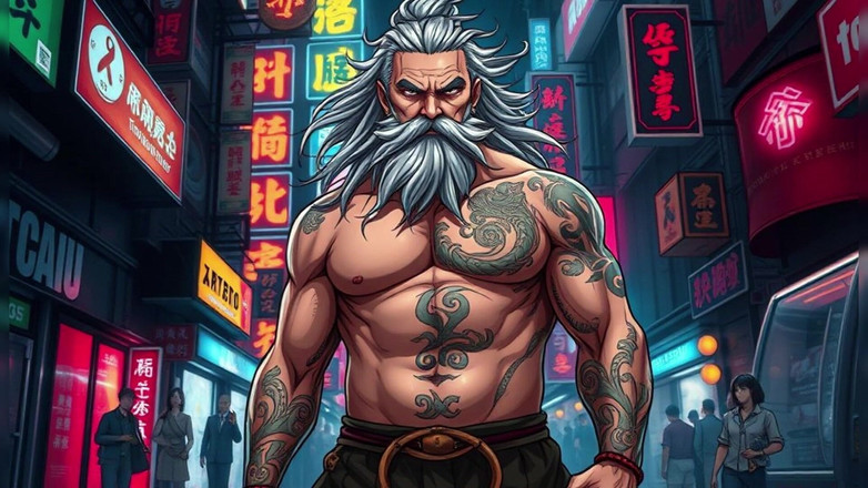 Erotic Man: Ai Art shirtless gespierde mannen