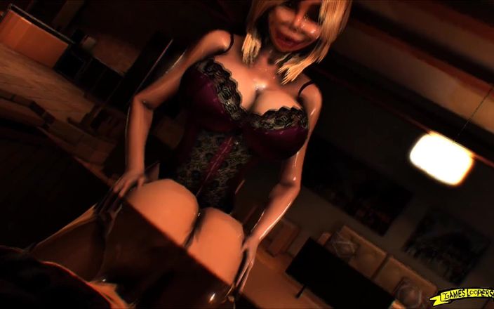 Gameslooper Sex Futanation: Histoires de trans (futanari, épisode 6) - animation