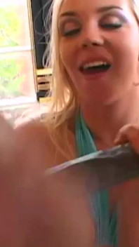 Nasty Teen Sluts Are Going Wild in a Threesome Sharing One Big Rock Solid Cock.