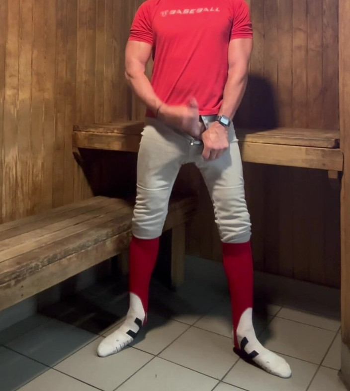 JockDad87: Alpha Jock fun dans le sauna avec jockdad87 partie 8