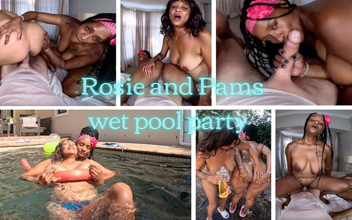 April VR Productions: Pesta kolam renang bareng rosies and pams - april productions vr
