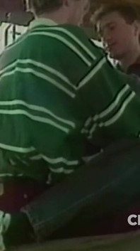 Amator Bisex Party Witg Gay fucked przez Straight i jego żonę