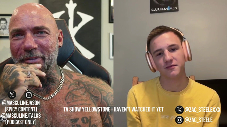 Raw and Uncensored with Masculine Jason: Porn Star Confessions - Zac Steele Episode 190