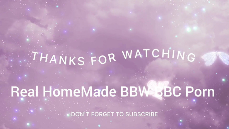 Real homemade BBW BBC porn: Bbc increíble en perrito