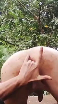 Young Man Pisses in His Mouth in Public