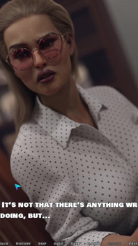 Obsesia milf (partea 03) de la Dan Games - milf blondă excitată
