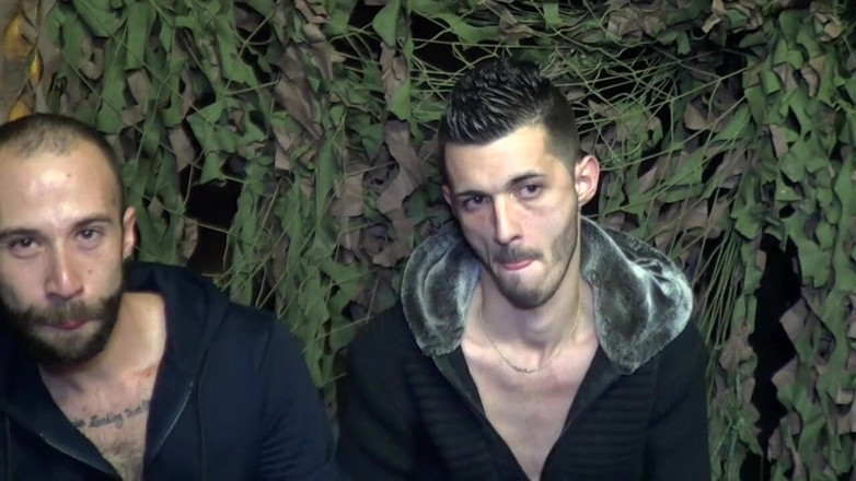 Gaybareback: ニコはエンジェルガルシアによってバックルームで生ハメ犯さ