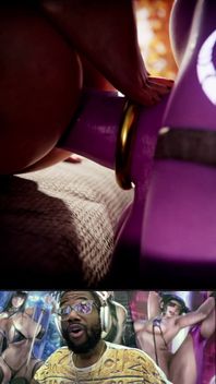 Tasty Big Breast Ass Dani Gets Cum Inflated by a Hard Cock Futa Wow Character