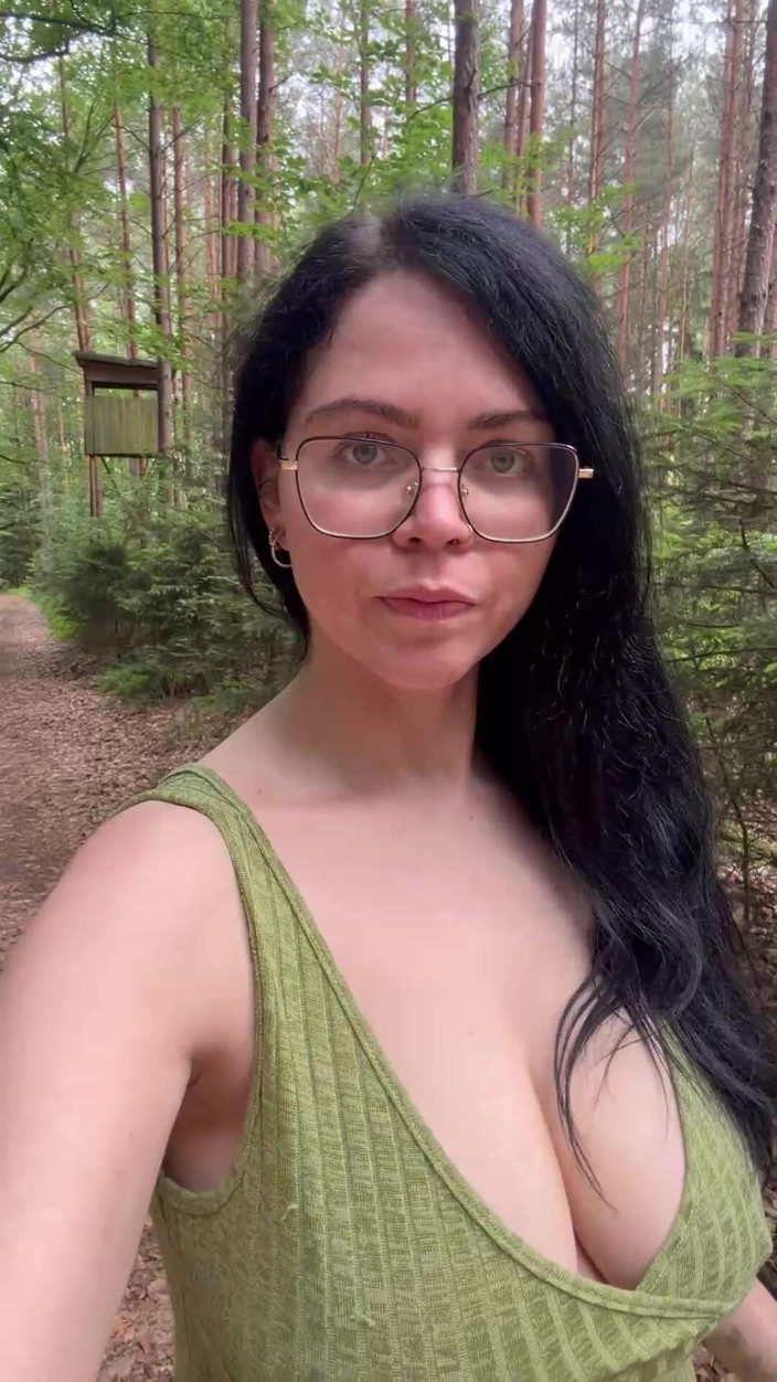 Shione Cooper: Walk with Me in the Forest. POV From My Phone...