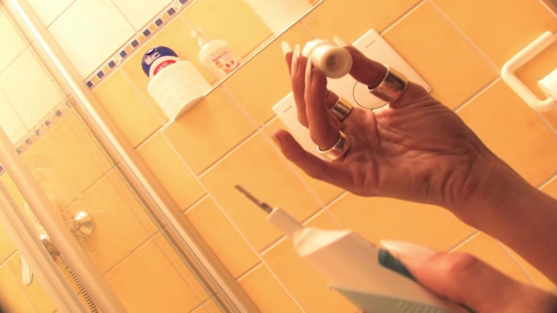 Videos Francaises: Latexové děvky z Francie Jsou tady, aby se navzájem šukali straponem