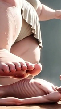 SSBBW ostro stawia twarz mężczyzny - upokorzenie