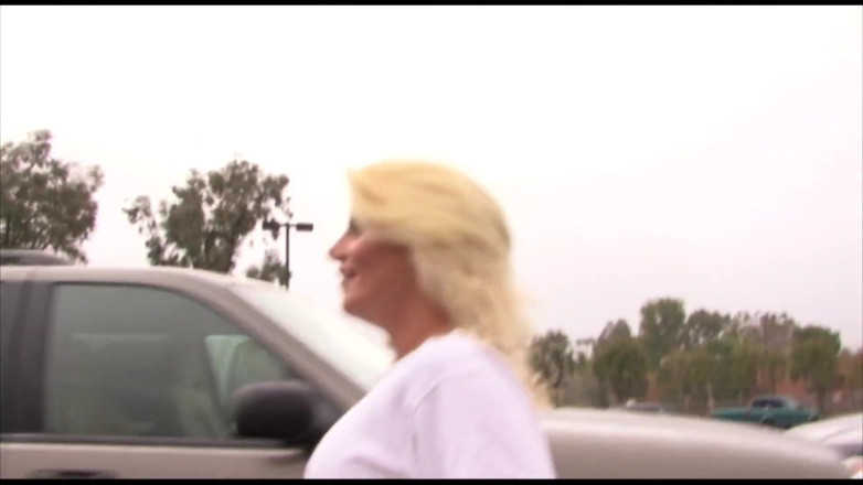 Big Black Pickup: Cute blonde gets trained well by a big black cocked...