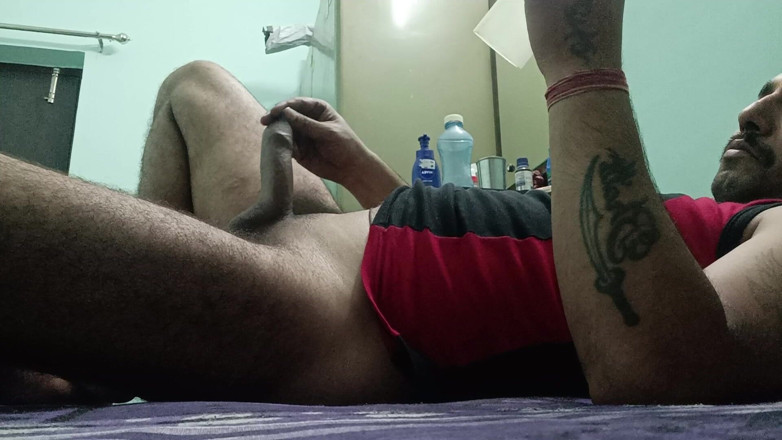 Rajasthani-old-lover: Indian desi police officer uncle gets rest and masterbation