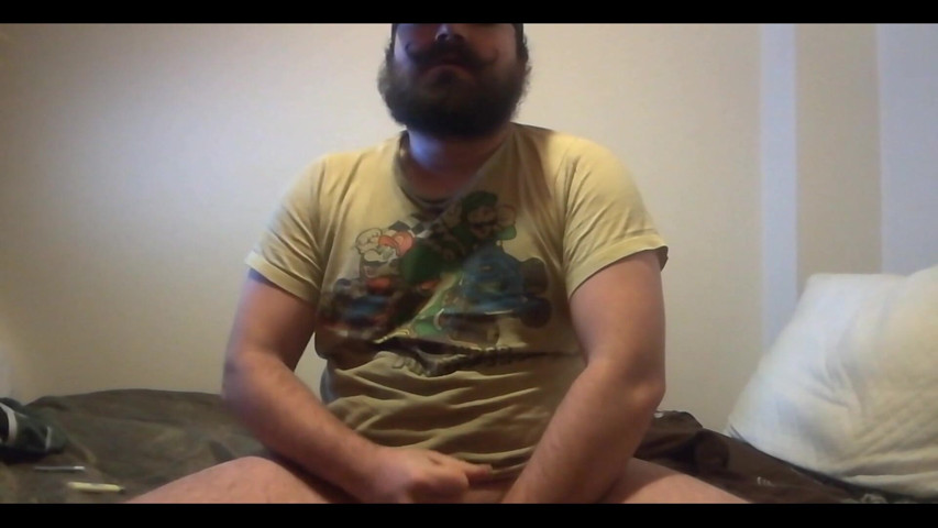 Hot Latino Man Masturbating (Rokkuman)