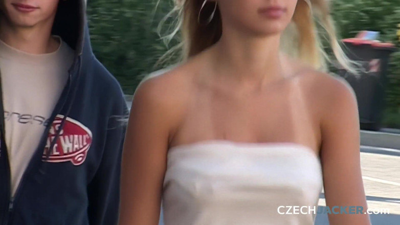 Czech Jacker: Czech Jacker 20 Topless Tease! - the Streets Just Got a Whole...
