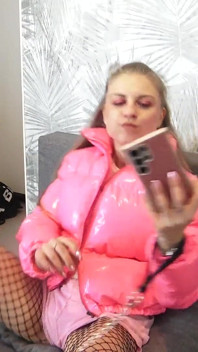 Pink Punk Fetisch Brat föremål för nöje!
