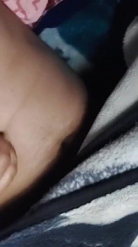 On Blanket I Am Naked and Enjoying My Big Cock
