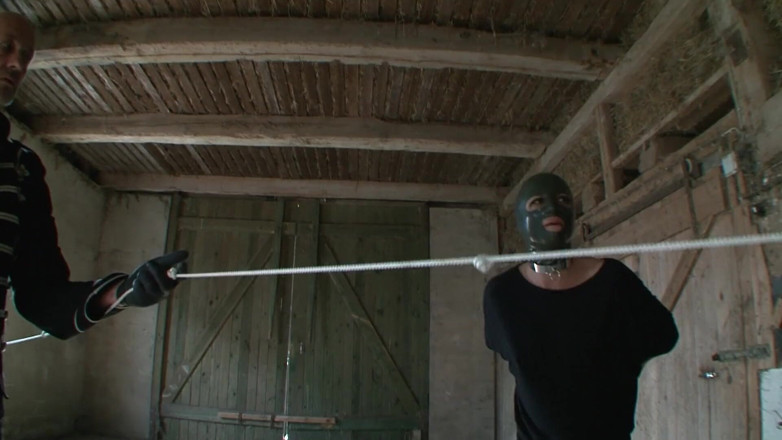 German BDSM MMV: BDSM 로프, 보지 게임 및 스팽킹