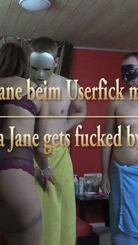 Amanda Jane în utilizator cu 3 tipi