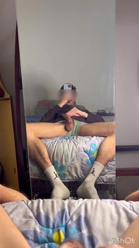 A Fan Asked Me to Cum for Him Holding My Big Balls
