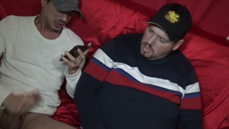 HARD PORN STUDIO: French Twink Fucked Raw by Bear Haoiry Boy