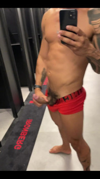 In the Gym Bathroom
