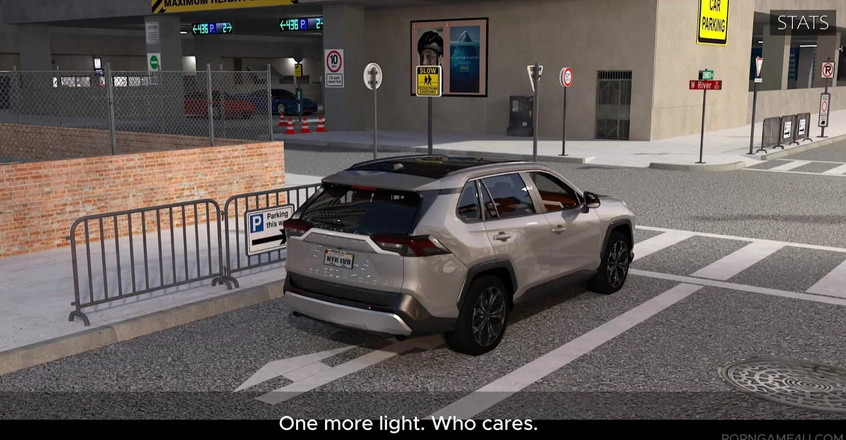 Porn game 4 u: Istri sange ngentot di dalam mobil berisiko vs. sopir yang...