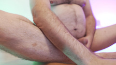 Beardedcummer: Extendiendo el trasero, gooning profundo, paja larga
