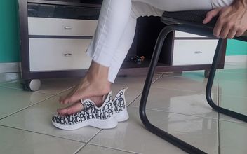 Coworkers – Sexy Feet – Everyday Wearing Different Shoes