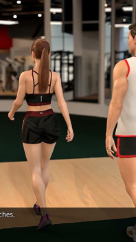Sussurre di desiderio: la sessione di allenamento per la moglie bollente in palestra - Episodio 42