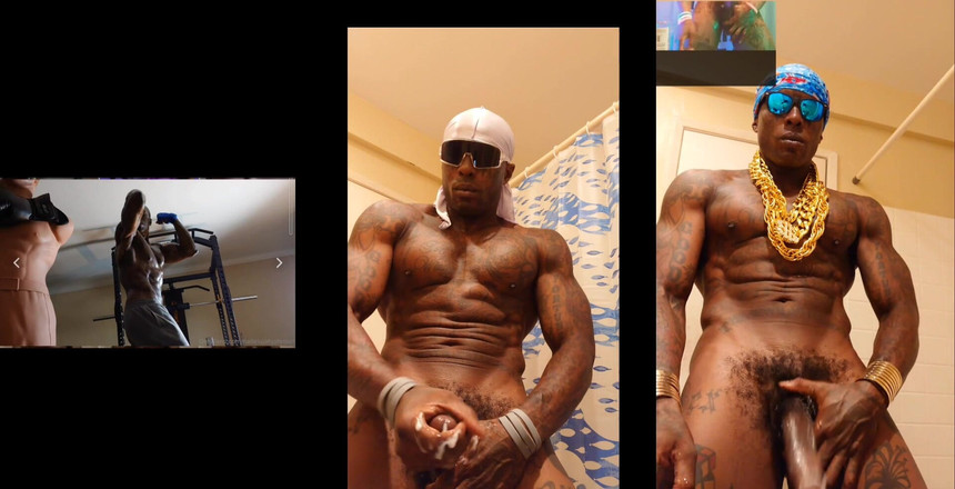 Hallelujah Johnson: 45. BBC Cumshot kompilace sání ptáka pokyny