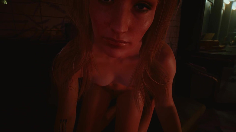 LewdArcade: Cyberpunk 2077 Meredith Stout sexuální scéna - nikdy nevymizí