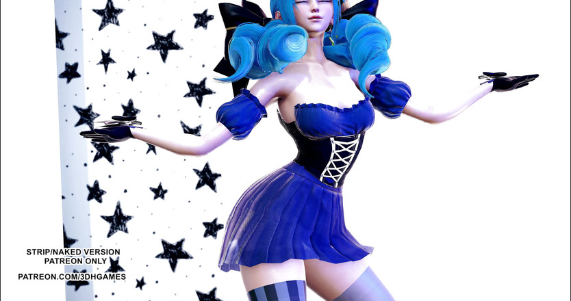 3D-Hentai Games: Bestie - Excuseme Gwen sexy kpop taneční liga legend