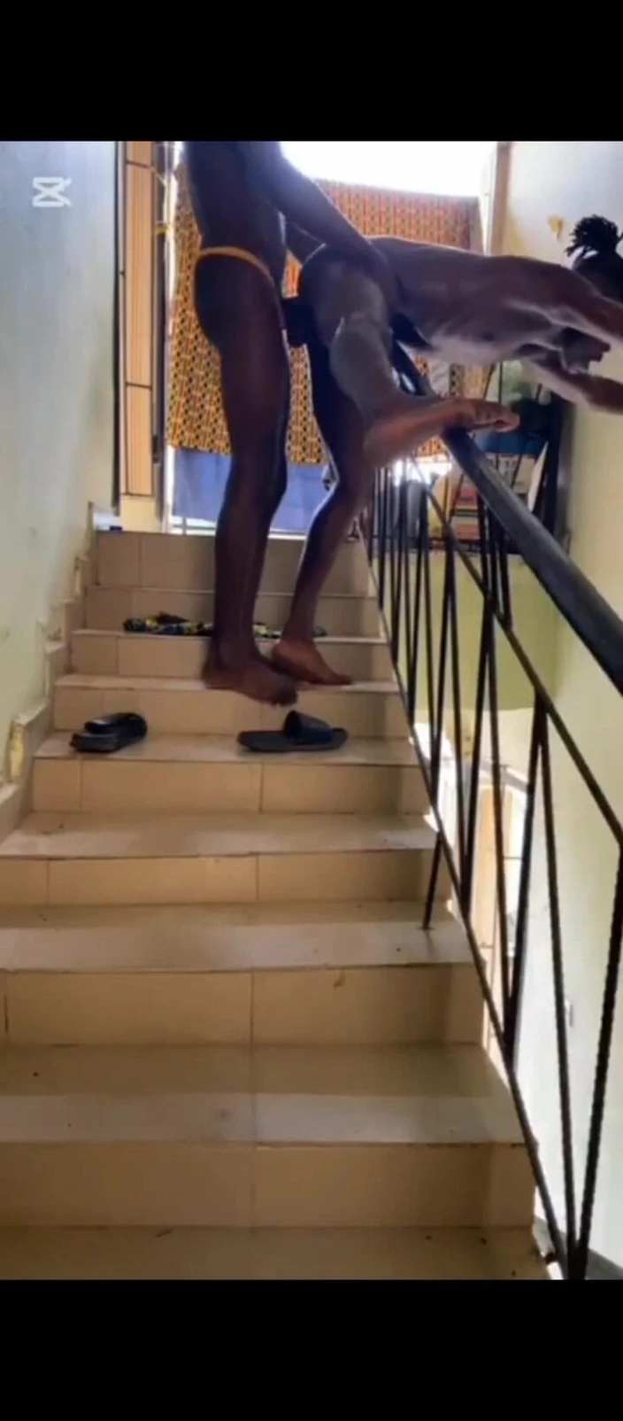 Sweetass132: We Were Caught Fucking on the Staircase