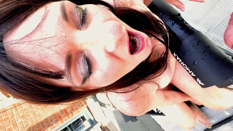ithastopeefun: Gonzo Piss and Cum in the Garden