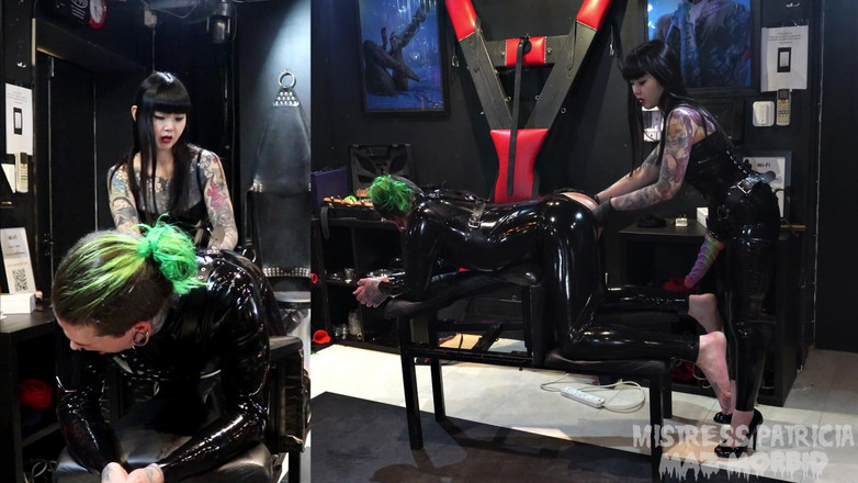 KinkyFemdomTV: Latexová děvka šuká s Patricií