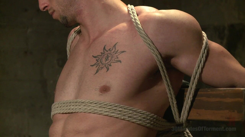 30 Minutes of Torment: Straight stud casey More - la sedia - la fossa - la camera...