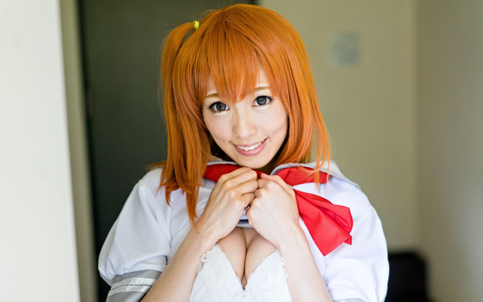 Go Sushi: Gorąca ruda japońska uczennica rucha się po studiach