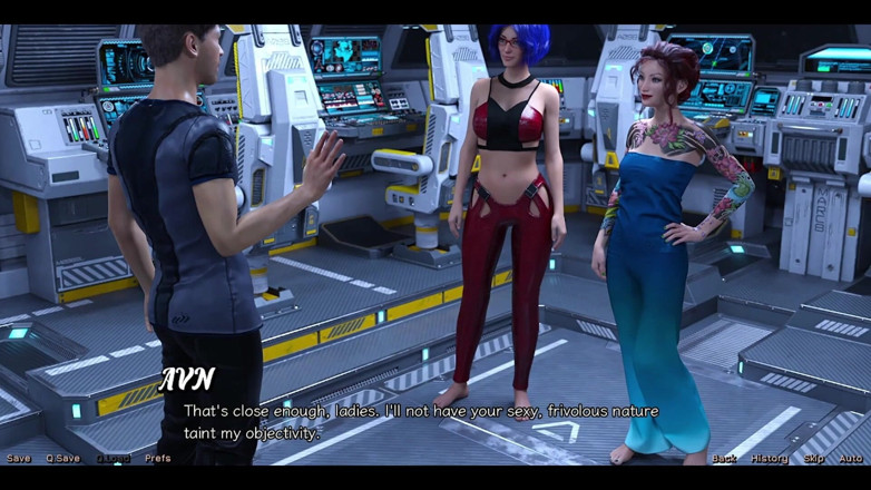 AVN Teller: Stranded in Space - Missed Threesome