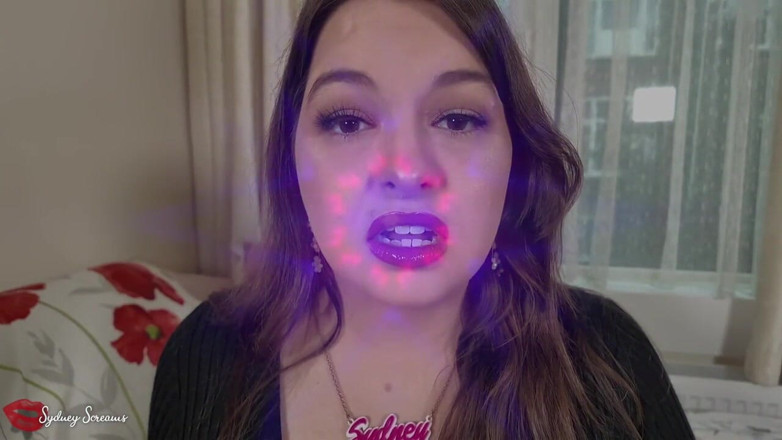 Sydney screams fetish: Trippy Kisses - You're Weak &amp; Obsessed with Sydney Screams' Mesmerizing Glossy...