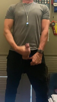 Buff Dilf treinador jockdad87 whistle ejaculação