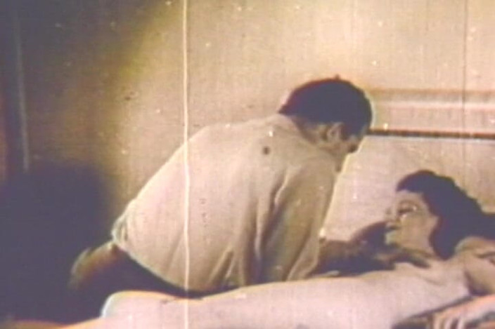 Lovers Of Vintage: Pale Classic Slut Fucks Grandpa in the Bedroom