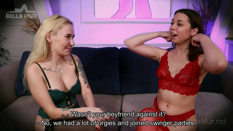 Bella Mur: Ask a Pornstar - Cute Newbie Actress Trying Pussy for the...