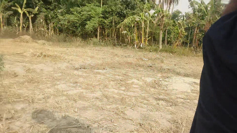 DesiDarkArt: Băiat indian public în pădure și labă