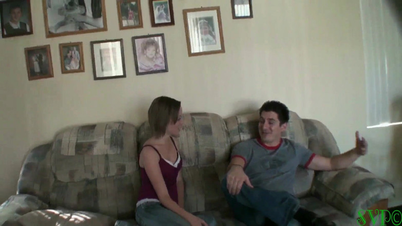 Wicked smoking stepsisters: Mr. Davis and the smoking hot baby sitter