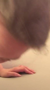 Threesome action with chick who gets anally fucked