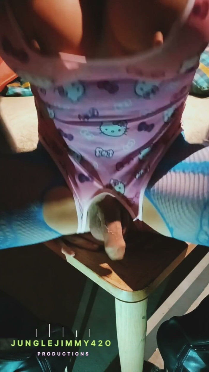 El Cheffe: Hello Kitty Hard Anal Dildo